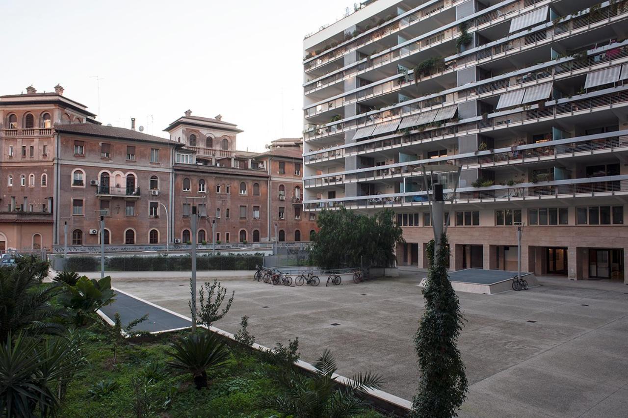 Penthouse 40 In Trastevere With Seasonally Jacuzzi Rzym Zewnętrze zdjęcie